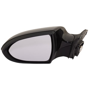 Power Mirror for Kia Sportage 2011-2016, Left Driver, Manual Folding, Non-Heated, Paintable, without Signal Light, Replacement