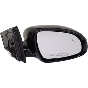 Power Folding Heated Mirror for Kia Sportage 2017-2019, Right Passenger Side, Paintable with Built-In Signal Light, without Auto Dimming, Memory, Puddle Light, Shadow Line, Side Object Sensor, Replacement