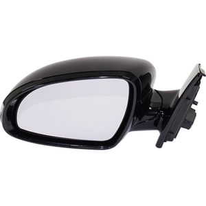 Power Folding Mirror for Kia Sportage 2017-2019, Left Driver, Heated, Paintable, with Signal Light, without Blind Spot Detection, Replacement
