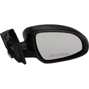 Power Mirror for Kia Sportage 2017-2022, Right Passenger, Manual Folding, Heated, Paintable, without Blind Spot Detection and Signal Light, Replacement