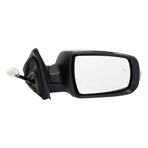 Power Mirror for Kia Sorento 2014-2015, Left Driver Side, Power Folding, Heated, Chrome, with Blind Spot Detection, Memory and Signal Light, Replacement