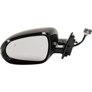 Power Folding Mirror for Kia Sorento 2016-2018, Left Driver, Heated, Paintable with Blind Spot Detection and Signal Light, without Memory, Replacement