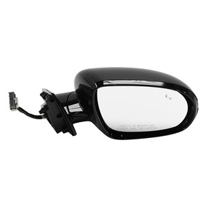 Power Folding Heated Mirror for Kia Sorento 2016-2018, Right Passenger Side, Paintable, with Blind Spot Detection and Signal Light, without Memory, Replacement