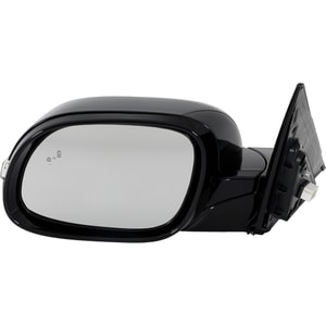 Power Mirror for Kia Soul 2017-2019, Left Driver, Power Folding, Heated, Paintable, with Blind Spot Detection and Signal Light, Replacement
