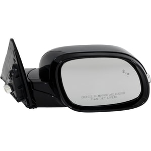 Power Folding Heated Right Passenger Mirror for Kia Soul 2017-2019, Paintable with BSD and Signal Light, Replacement