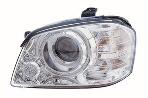 2005 - 2006 Kia Optima Front Headlight Assembly Replacement Housing / Lens / Cover - Left Driver Side