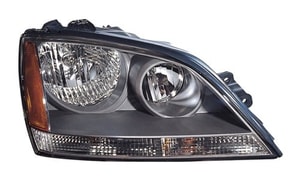 Right Passenger Headlight Assembly for 2005 - 2006 Kia Sorento Front Replacement, Housing/Lens/Cover, w/Sport Package, Composite,  921023E140