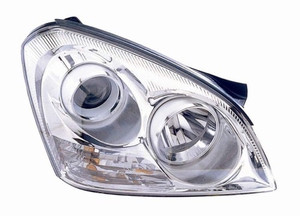 2006 - 2007 Kia Optima Front Headlight Assembly Replacement Housing / Lens / Cover - Right Passenger Side