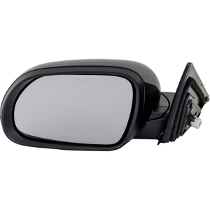 Power Mirror for Kia Soul 2020-2023, Left Driver, Manual Folding, Non-Heated, Paintable, for Automatic Transmission LX Model, Replacement