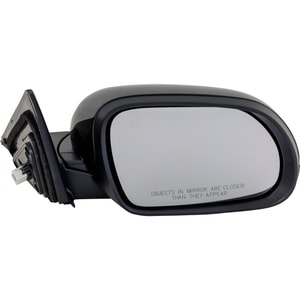 Power Mirror for Kia Soul 2020-2023, Right Passenger Side, Manual Folding, Non-Heated, Paintable, for Automatic Transmission, LX Model, Replacement