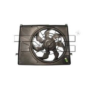 Radiator Cooling Fan Assembly for 2006 - 2010 Kia Optima, 2.7L V6 Engine,  253802G200, Replacement