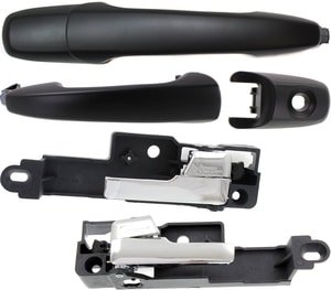 Auto Body Repair Kit for Ford Fusion 2006-2012, Set of 4, Front Right Passenger and Left Driver Interior and Exterior Door Handle Replacement