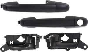 Auto Body Repair Kit for 2008-2010 Hyundai Sonata, Set of 4, Front, Right Passenger & Left Driver, Interior & Exterior Door Handle Replacement