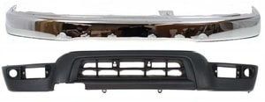Front Bumper Kit for 1999-2002 Toyota 4Runner, Set of 2, Including Lower Valance, Suitable for Base/SR5 Models without Sport Package, Replacement