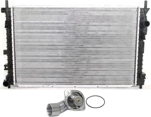 Radiator Kit for Saturn Vue 2002-2003, 3.0 Liter Engine, comes with Thermostat, Replacement