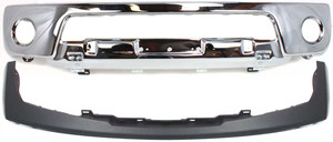 Front Bumper for Nissan Frontier 2005-2008, Lower 2-Piece Kit with Bumper Trim, Replacement