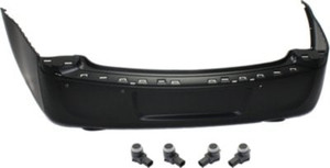 Rear Bumper Cover Replacement Kit for CHRYSLER CHRYSLER 300, 2011-2014, 5-Piece with Parking Assist Sensor