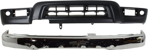 Front Bumper Kit for Toyota 4Runner 1999-2002, Includes 2 Bumpers with Valance, Suitable for Base/SR5 Models without Sport Package, Replacement