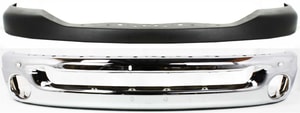 Front Bumper Cover for Dodge Ram Full Size Pickup 2006-2009, Textured, 2-Piece Kit Replacement with Bumper