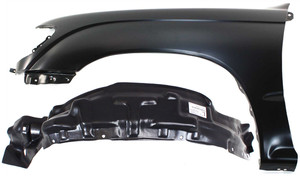 Fender Set for 1995-2000 Toyota Tacoma, Front Left Driver, Includes Fender Liner, Compatible with 2WD (Two-Wheel Drive) without Pre-Runner Model, Replacement