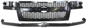 2-Piece Kit Grille with Grille Trim for Chevrolet Colorado, Model Years 2004-2012 Replacement