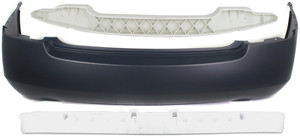Rear Bumper Cover Kit for 2002-2006 Nissan Altima, 3-Piece Set with Bumper Absorber and Bumper Reinforcement, Replacement