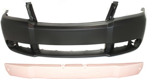 Front Bumper Cover for Dodge Avenger 2008-2010, 2-Piece kit with Bumper Absorber, Replacement