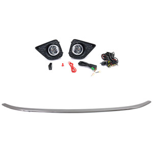 Fog Light Kit for Honda Accord 2013-2015, Right Passenger and Left Driver, 2-Piece, Halogen, Clear Lens, Replacement