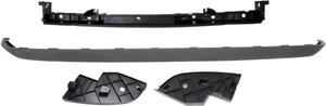 Front Bumper Bracket Kit for 2007-2013 Cadillac Yukon, Yukon XL 1500, Yukon XL 2500, Set of 4 with Bumper Trim and Valance, Replacement