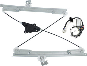 Window Regulator Kit for 2004-2008 Nissan Maxima, Set of 2, Front, Right Passenger, with Window Motor, Replacement