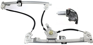 Window Regulator with Motor Set for Ford F-150 2004-2006, Mark LT 2006, Front Left Driver, Crew Cab Pickup, Replacement Kit