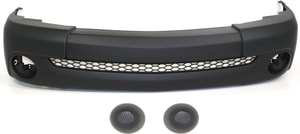 Front Bumper Cover for Toyota Tundra 2003-2006, 3-Piece Kit with Fog Light Covers, Replacement