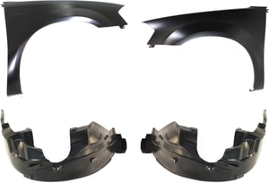 Front Fender Kit for Dodge Avenger 2008-2010, Right Passenger and Left Driver, 4-Piece with Fender Liners Replacement