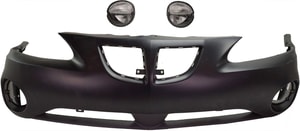 Front Bumper Cover for Pontiac Grand Prix 2004-2008, Upper and Lower, 3-Piece Kit with Fog Lights, Replacement