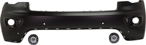 Front Bumper Cover Kit for Jeep Grand Cherokee 2017-2021, 3-Piece Set with Fog Lights, Replacement