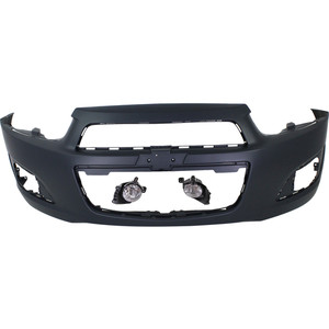 Front Bumper Cover for Chevrolet Sonic 2012-2016, 3-Piece Kit with Fog Lights, Replacement