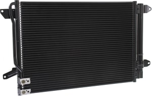 A/C Condenser for Volkswagen Jetta Sedan 2011-2015, Beetle 2012-2015, Includes Jetta Hybrid 2013-2016, Jetta Wagon 2009-2014, Replacement