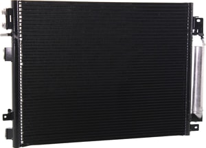 A/C Condenser for Chrysler 300, 2009-2010, with Internal Power Steering Oil Cooler, Replacement