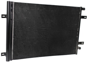 A/C Condenser for Ford F-Series Super Duty 2011-2016, Gas, 6.2L Engine, Replacement - Fits F-250, F-350, F-450, F-550