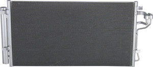 A/C Condenser for Hyundai Sonata 2011-2015, Kia Optima 2011-2016, Hybrid Models, Replacement