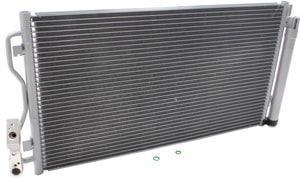 A/C Condenser for BMW 2-Series 2014-2016, 2.0L/3.0L Engine, without M Sport Line, Replacement - Fits: 228i, 230i, M235i, M240i.