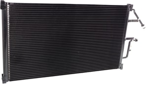 A/C Condenser for Chevrolet C/K Full Size Pickup 1994-2002, Suburban 1994-1999, GMC Yukon 1996-2000, with Charge Port, Replacement