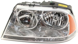 Headlight Assembly for Lincoln Aviator 2003-2005, Left Driver, HID/Xenon with HID Kit, Replacement