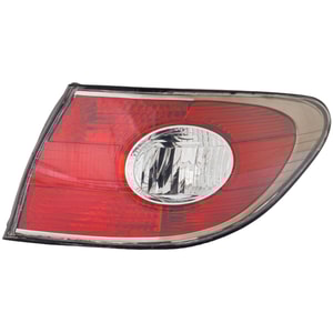 Tail Light Lens and Housing for Toyota ES300 (2002-2003) / ES330 (2004), Right Passenger Side, Outer, Replacement