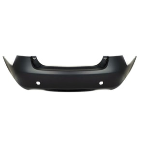 Rear Bumper Cover for GS300/350/430/450H 2006-2007, Primed (Ready to Paint), without Park Assist Sensor Holes, CAPA-Certified, Replacement