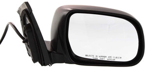 Power Mirror for Lexus RX330 (2004-2006)/RX350 (2007-2009), Right Passenger, Manual Folding, Heated, Paintable, with Memory, without Auto Dimming, Replacement