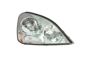 Right Passenger Headlight Lens/Housing for 2001 - 2003 Lexus LS430, Front Assembly Replacement Cover with Xenon Bulb,  8113050221, Replacement