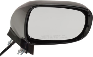 Power Mirror for Lexus ES350 2007, Right Passenger, Manual Folding, Heated, Paintable, with Memory, without Auto Dimming, Blind Spot Detection, Signal Light, Replacement