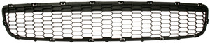 Front Bumper Grille for Mazda 6 2006-2008, Center, Black, without Turbo, Replacement