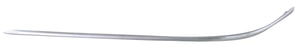 Front Bumper Molding for 2002-2004 Mercedes-Benz C32, Left Driver Side Outer Impact Strip, Chrome, Sedan, (203) Chassis, Replacement